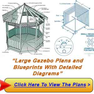 large gazebo plans