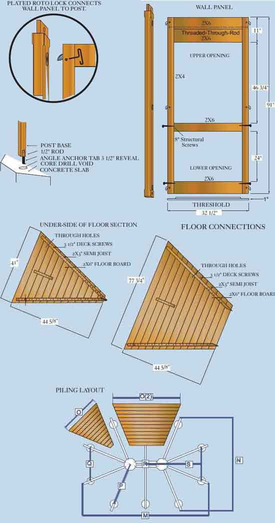 oval gazebo plans wall panels